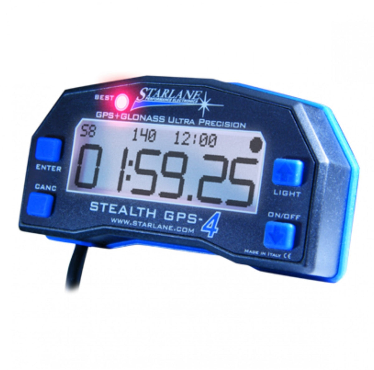 Laptimer Starlane Stealth GPS 4 Lite trackbikeparts GmbH